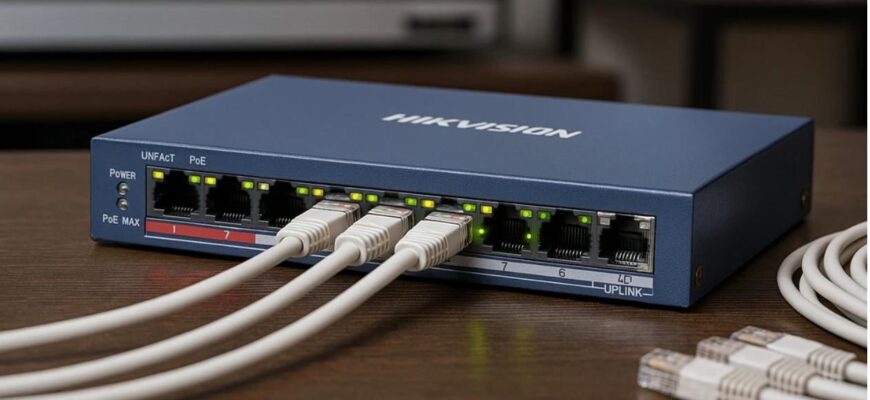 Что такое коммутатор для видеонаблюдения и как его выбрать