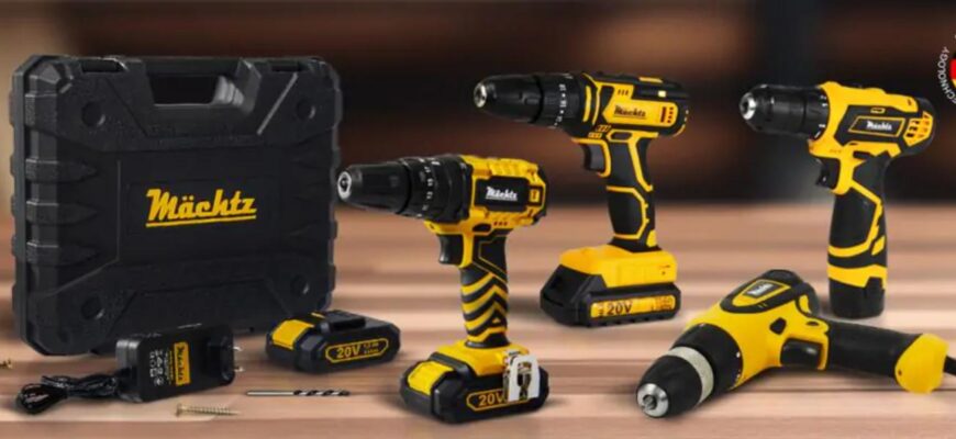 Краткий обзор аккумуляторных шуруповертов Мächtz