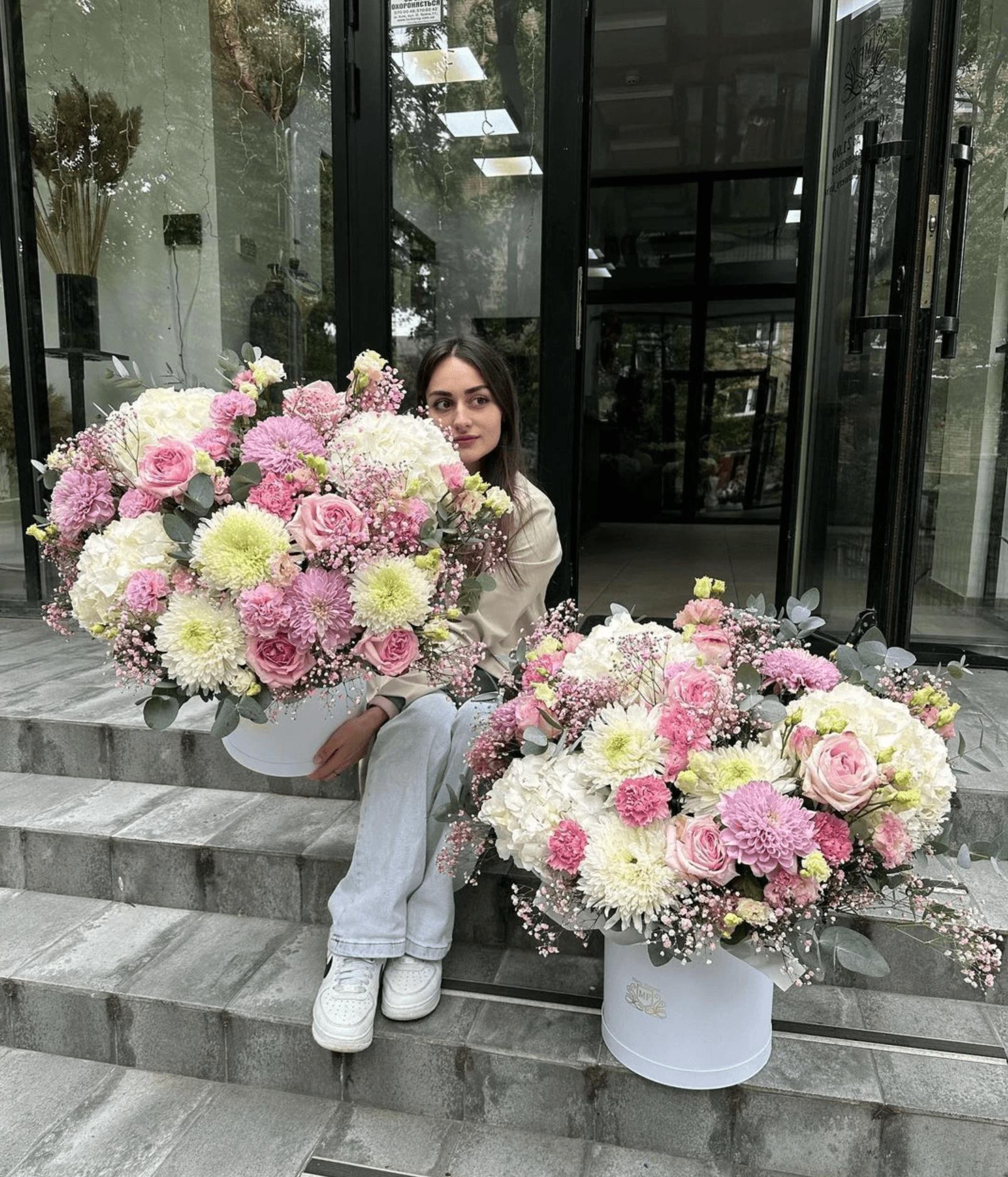 цветы для девушки