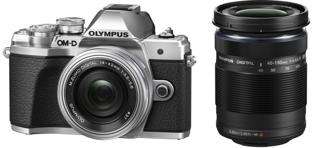 советуем Фотоаппарат Olympus OM-D E-M10 Mark III silver + 14-42mm II R + 40-150mm R