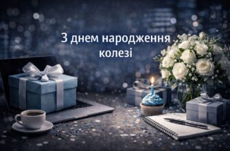 Привітання з днем народження колезі – стримані, приємні та чемні побажання для співробітниці