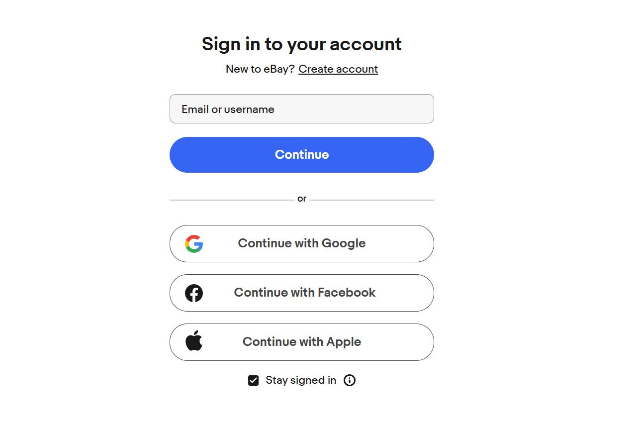 Крок 1: Реєстрація на eBay