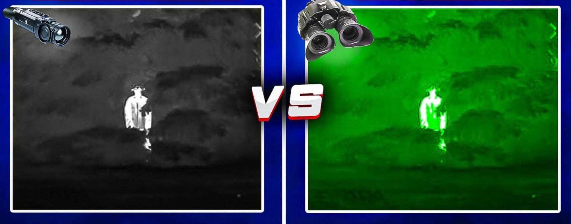 отличия тепловизора и прибора ночного видения
