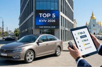 Топ-5 компаний по прокату авто в Киеве по версии экспертов и клиентов: Большой обзор рынка 2026 года