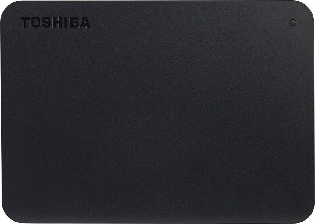 Хороший Внешний накопитель Toshiba Canvio Basics 1 ТБ USB 3.0 черный (HDTB410EK3AA)