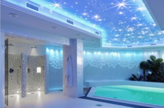 В каких комнатах можно делать натяжной потолок
