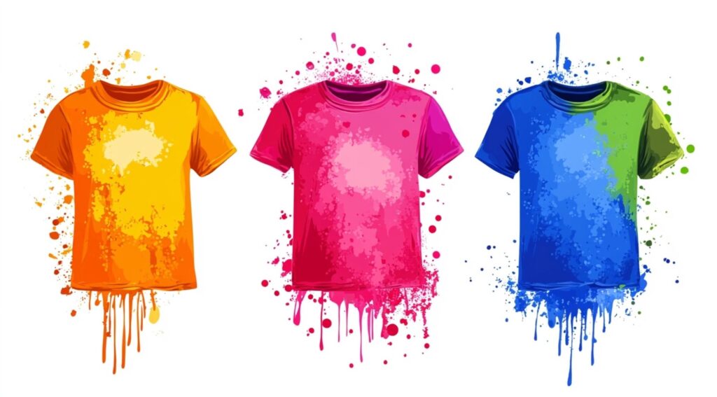 Як відіпрати краску з кольорової тканини